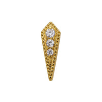 Coffin Spike Earring Top