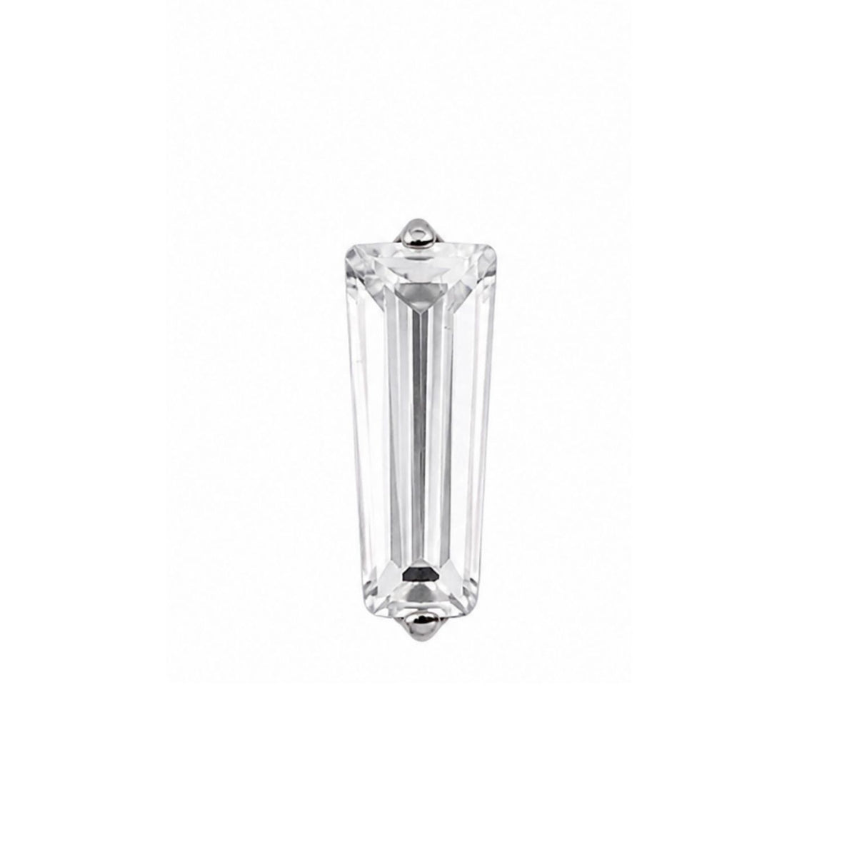 Crystal Baguette Earring Top