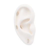 Crystal Baguette Earring Top