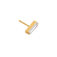 Crystal Baguette Earring Top