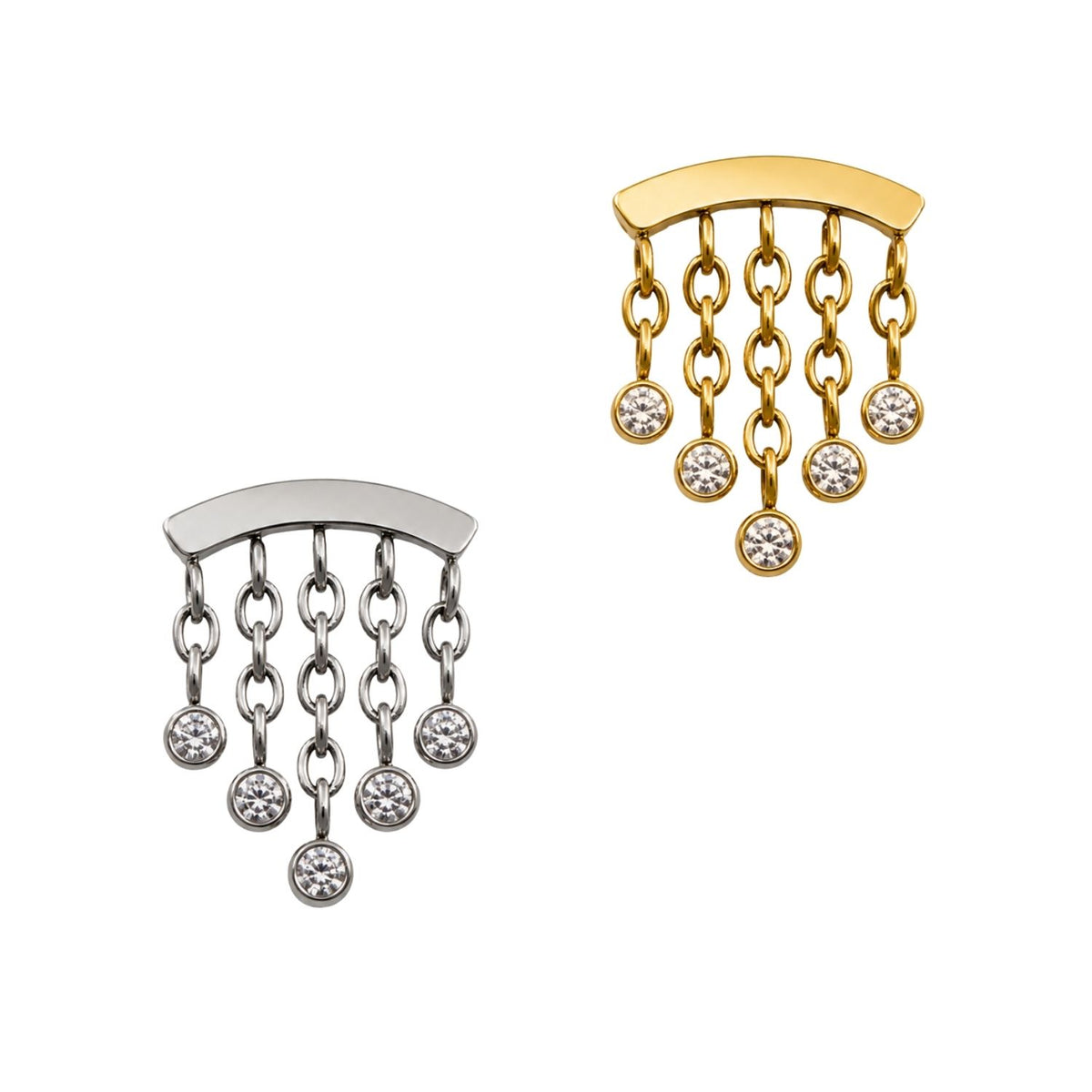 Crystal Chandelier Floating Helix Top
