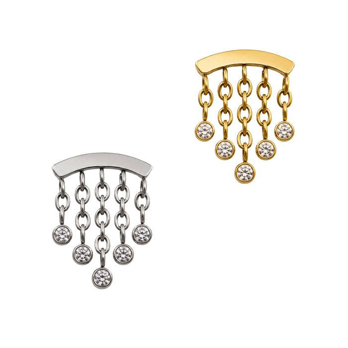 Crystal Chandelier Floating Helix Top