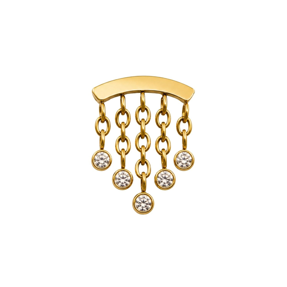 Crystal Chandelier Floating Helix Top