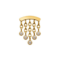 Crystal Chandelier Floating Helix Top