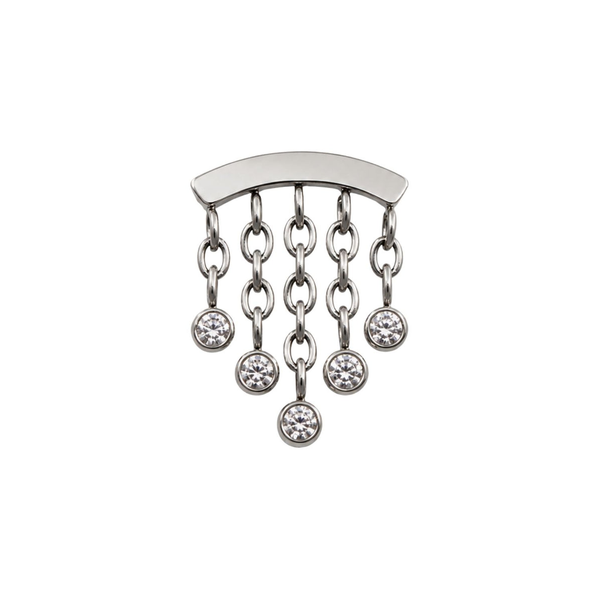 Crystal Chandelier Floating Helix Top