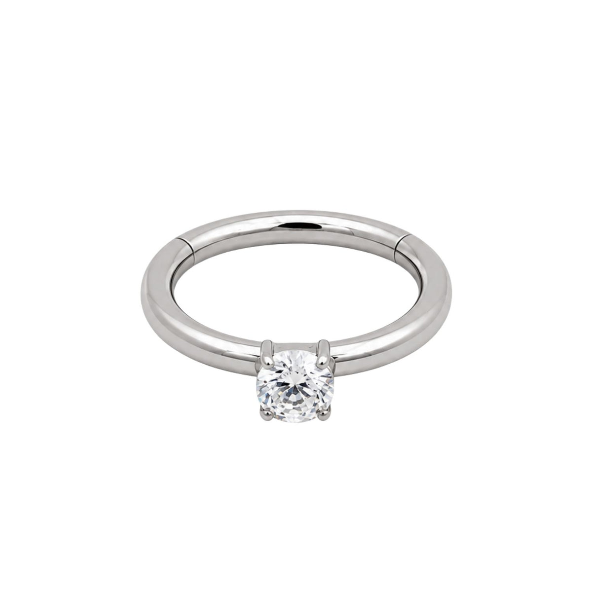 Single Crystal Clicker Hoop