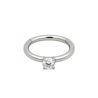 Single Crystal Clicker Hoop