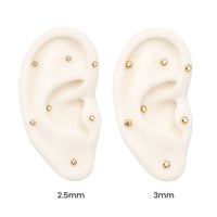 White Swarovski Crystal Earring Top