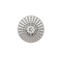 Crystal Shield Earring Top