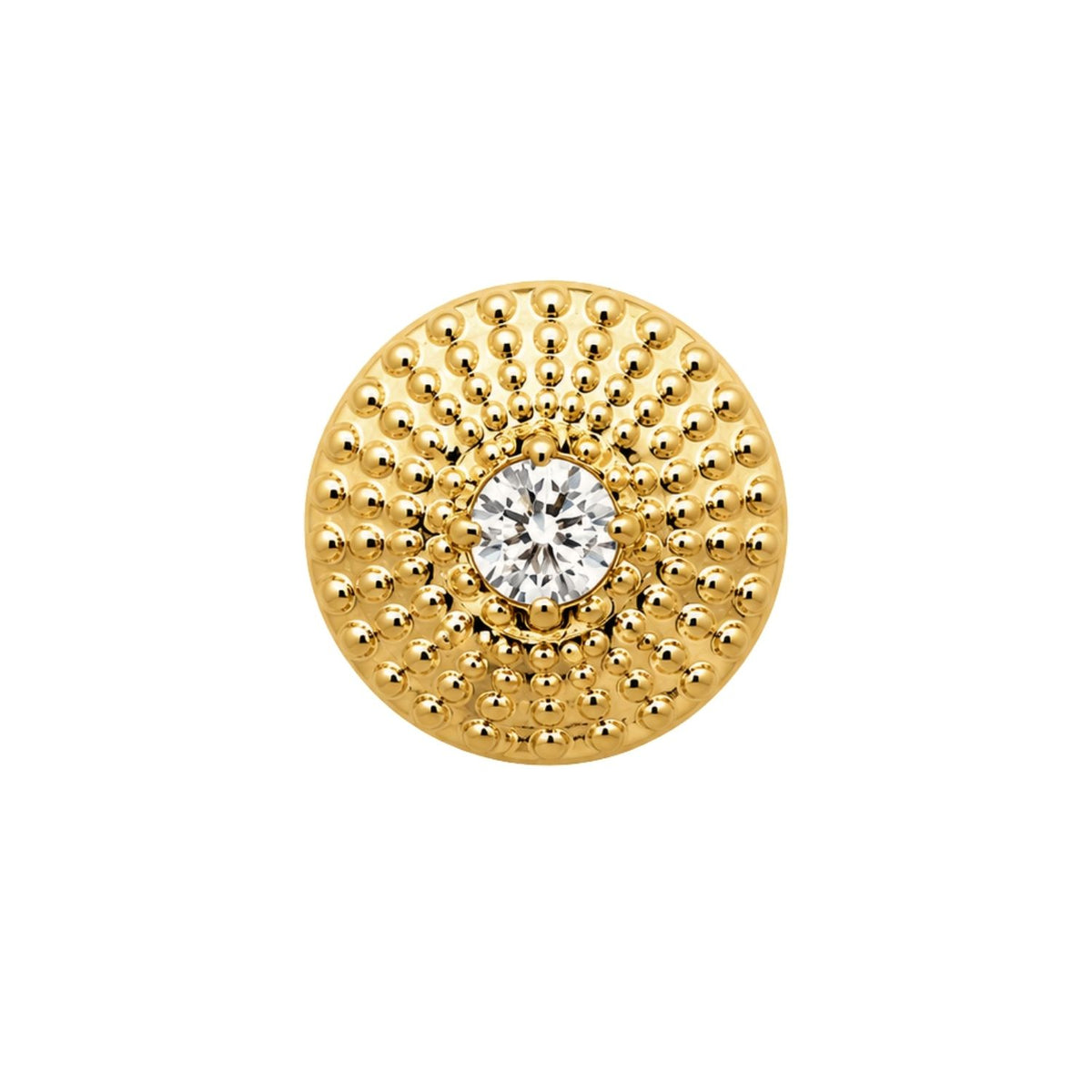 Crystal Shield Earring Top
