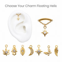 Charmed Floating Helix Top