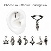 Charmed Floating Helix Top