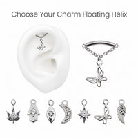 Charmed Floating Helix Top