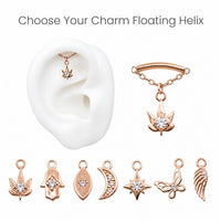 Charmed Floating Helix Top