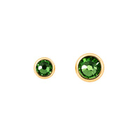 Emerald Swarovski Crystal Earring Top