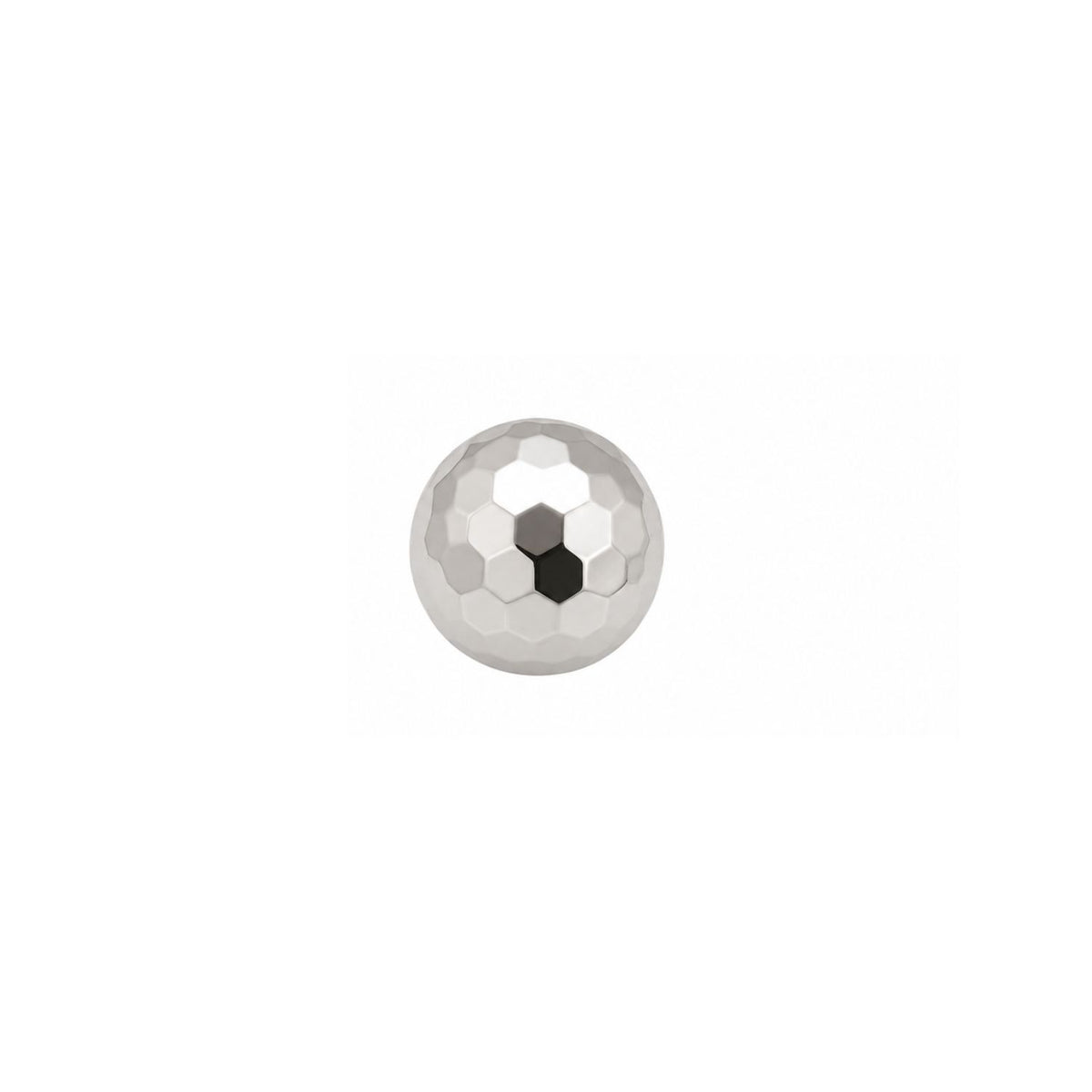 Hammered Ball Earring Top