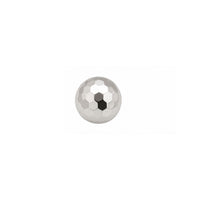 Hammered Ball Earring Top