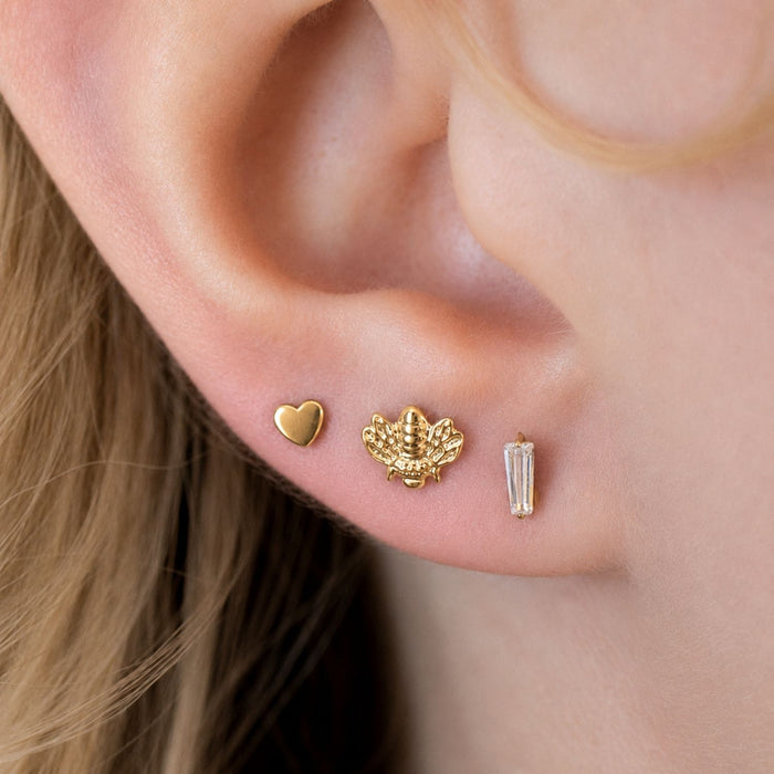 Heart Earring Top