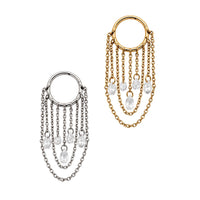 Multi-Crystal Chain Clicker Hoop