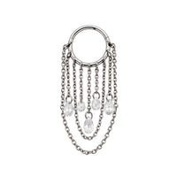 Multi-Crystal Chain Clicker Hoop