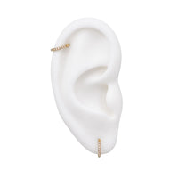 Bottom-Facing Pave Opal Clicker Hoop