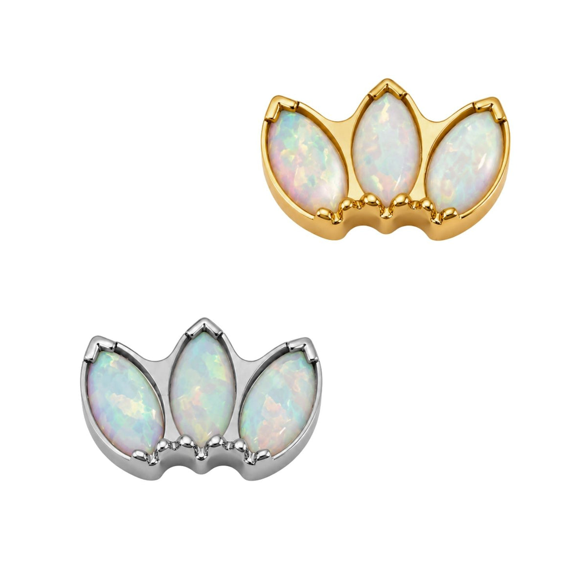 Opal Fan Earring Top