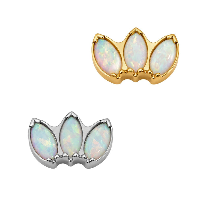 Opal Fan Earring Top