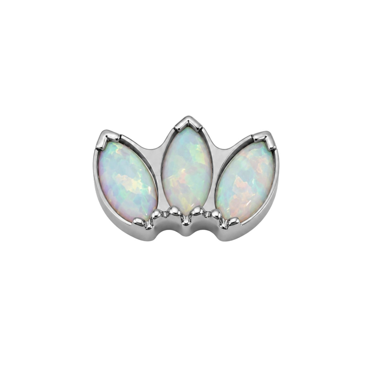 Opal Fan Earring Top