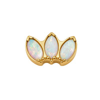 Opal Fan Earring Top