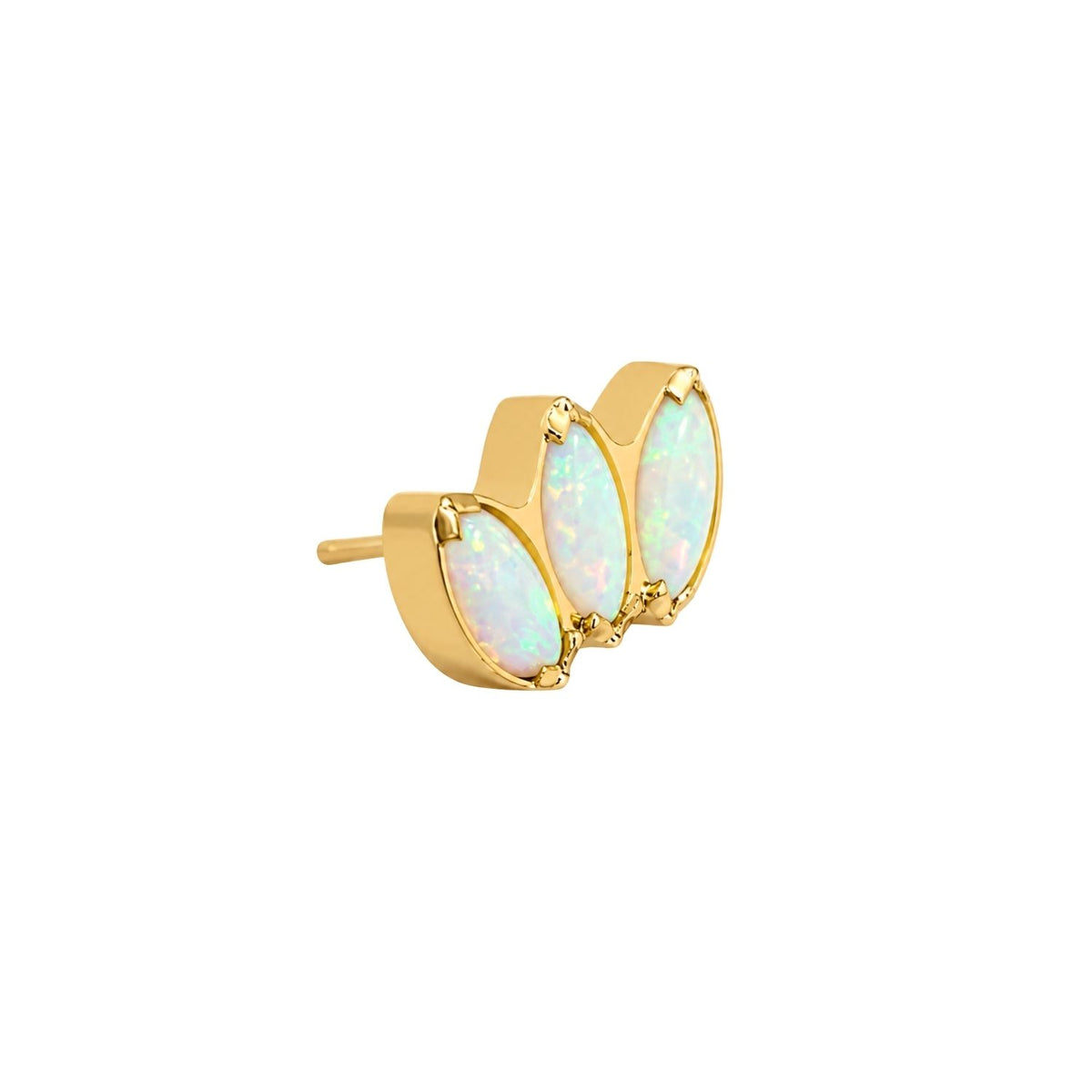 Opal Fan Earring Top