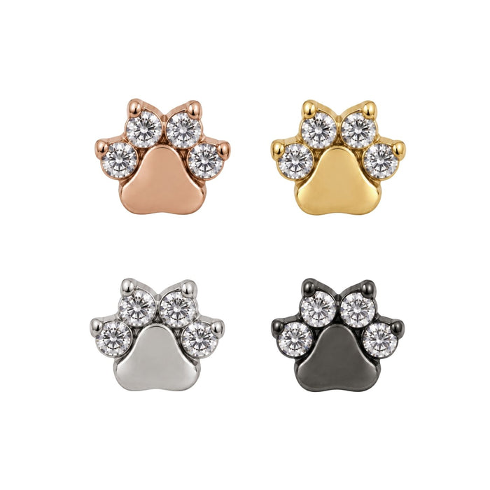 Animal Paw Earring Top