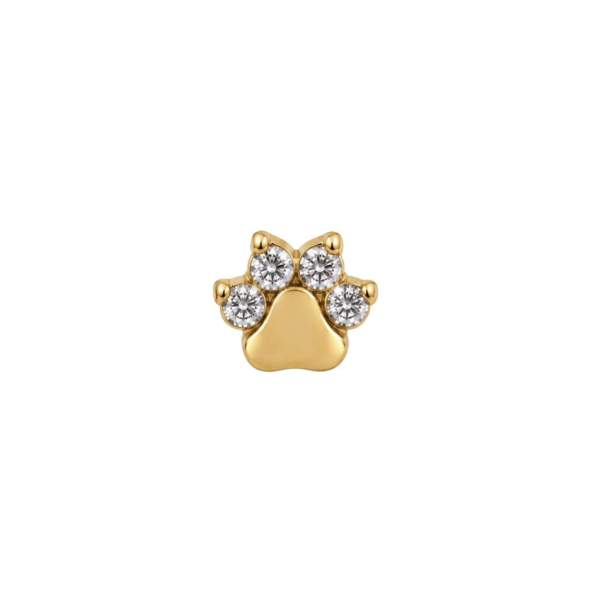 Animal Paw Earring Top