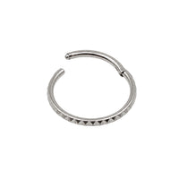 Large Peaked Clicker Hoop