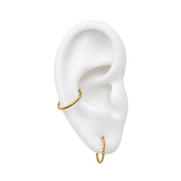 Large Peaked Clicker Hoop