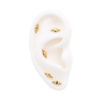 Saturn Earring Top