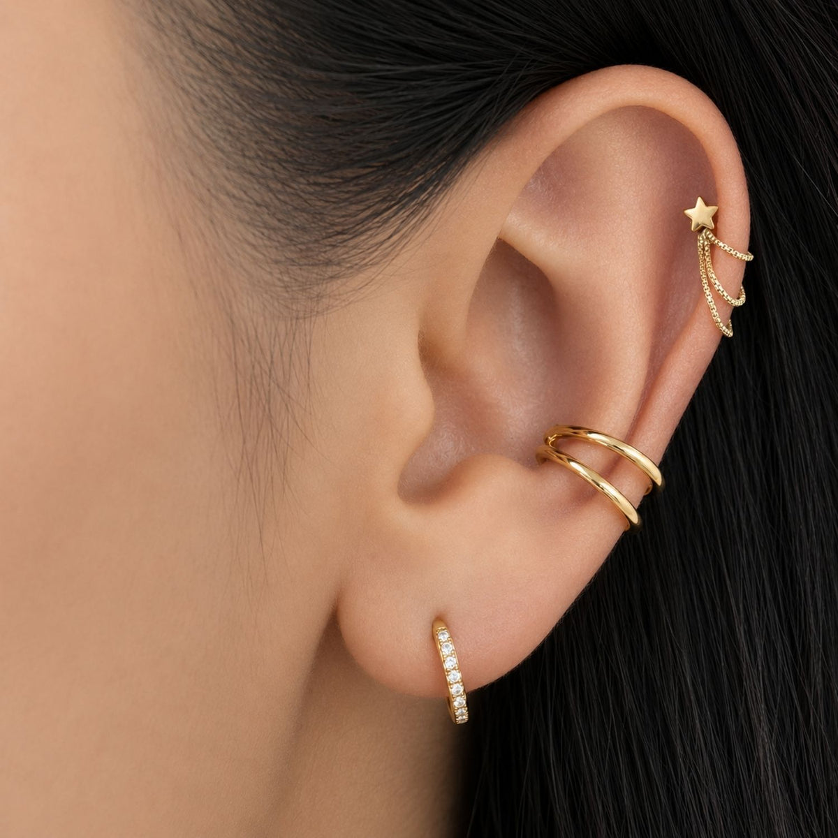 Star Earring Top