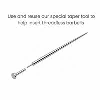 Barbell Insertion Taper