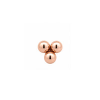 Tri-bead Earring Top