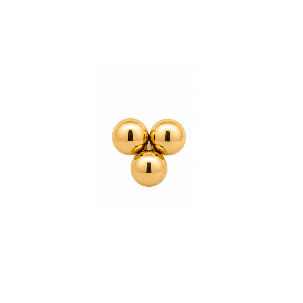 Tri-bead Earring Top