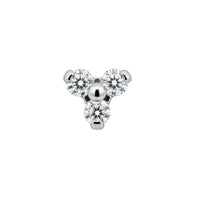 Crystal Trillium Earring Top