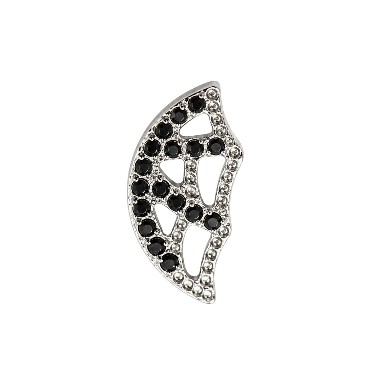 Skeletal Wing Earring Top