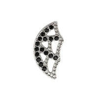 Skeletal Wing Earring Top