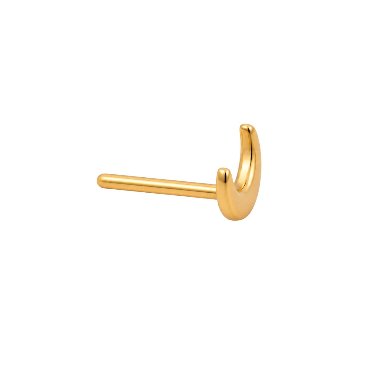 Crescent Moon Earring Top
