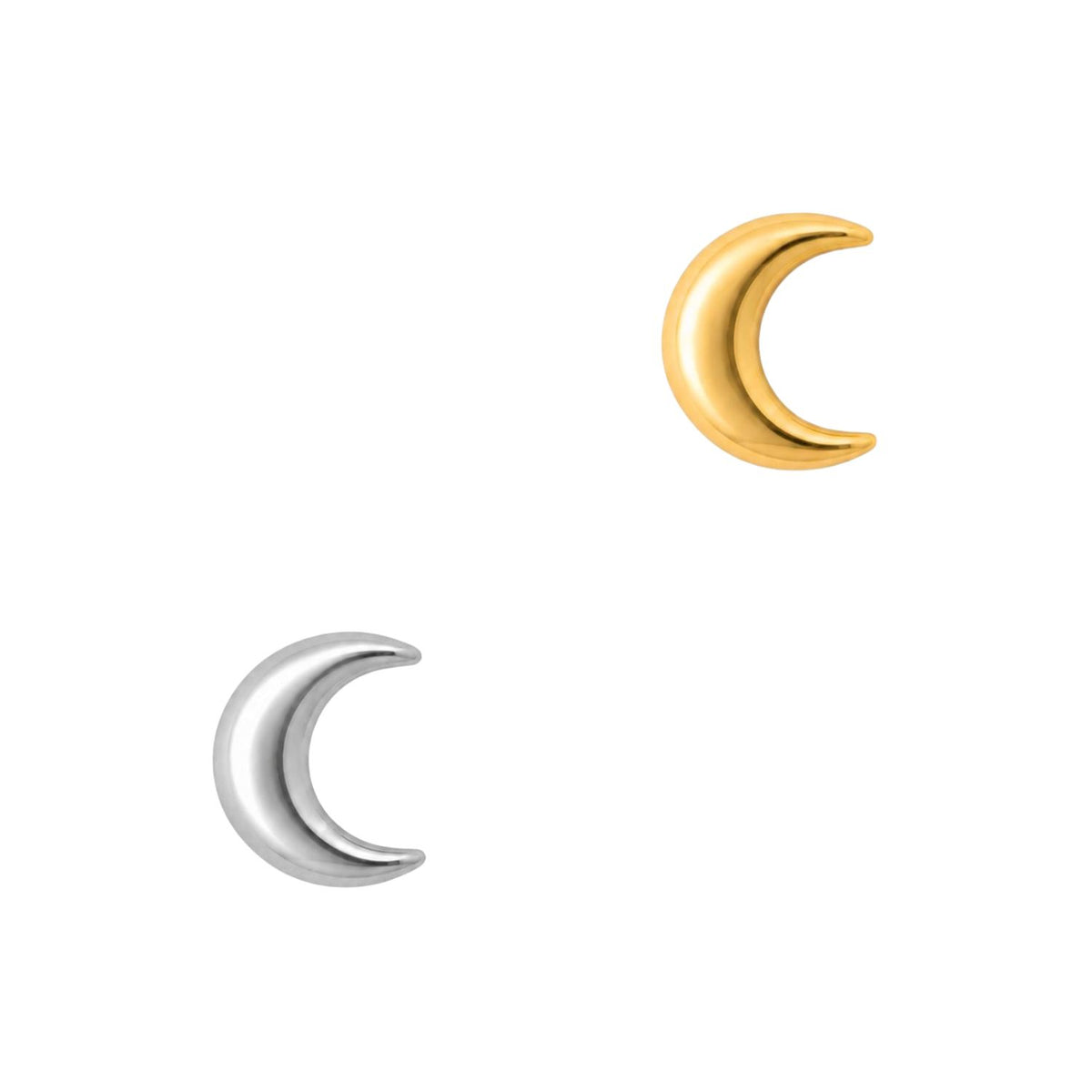 Crescent Moon Earring Top
