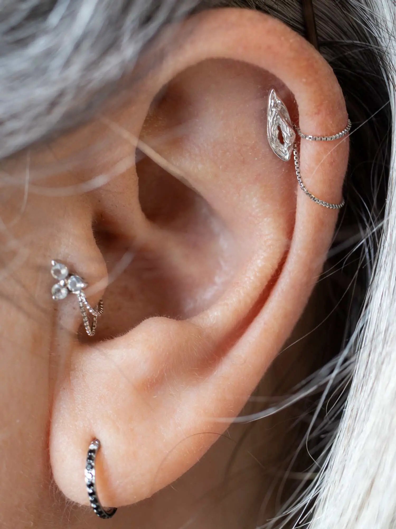 A Guide To Multiple Ear Piercings | The Jewellery Journal - Sit & Wonder