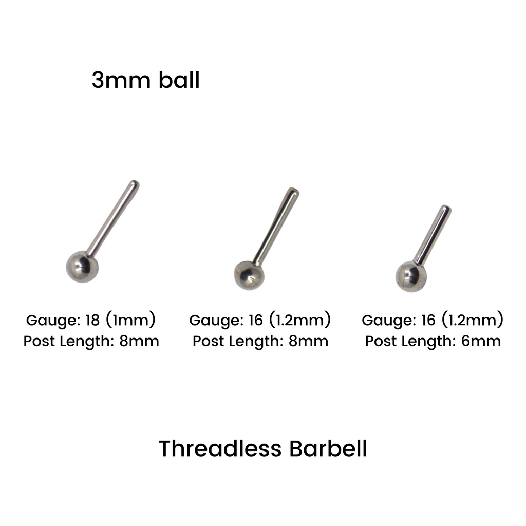 Titanium Threadless Barbell - Titanium Barbell
