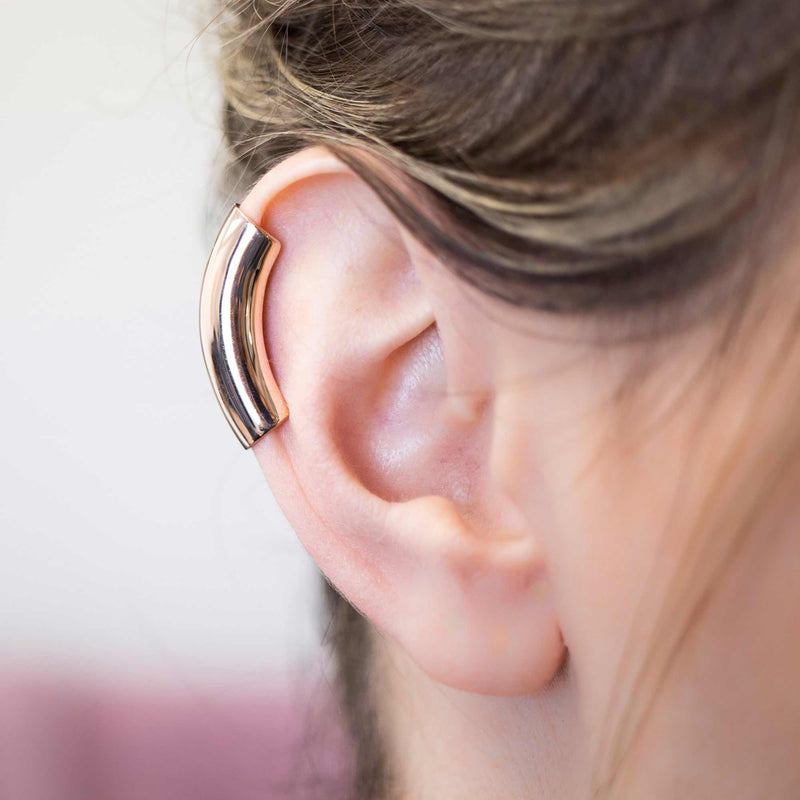 rose Gold Ear Cuffs Bold Helix Ear Cuff The Curated Lobecartilagecartilage_cuffcuff_earring