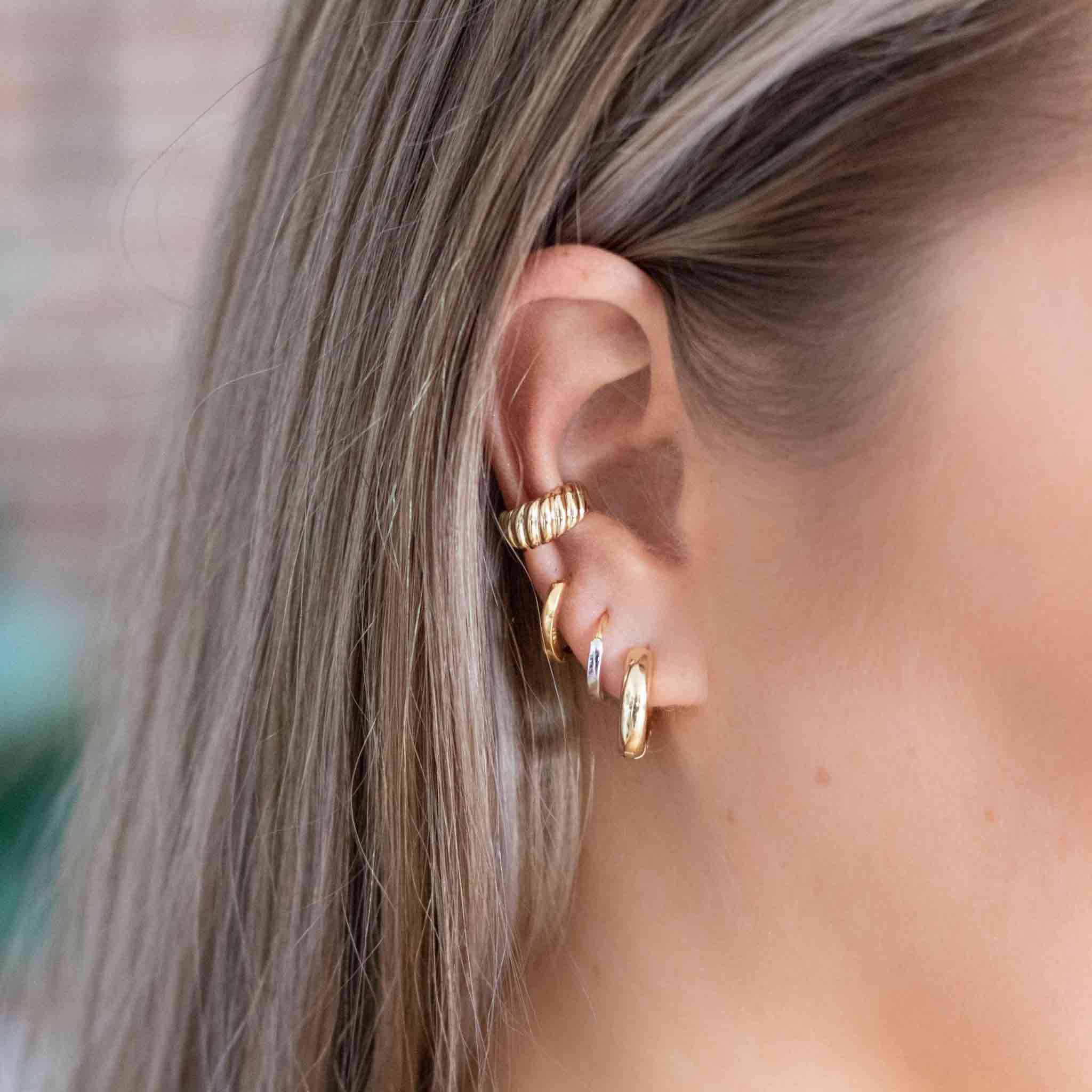 Croissant Dome Ear Cuff – The Curated Lobe