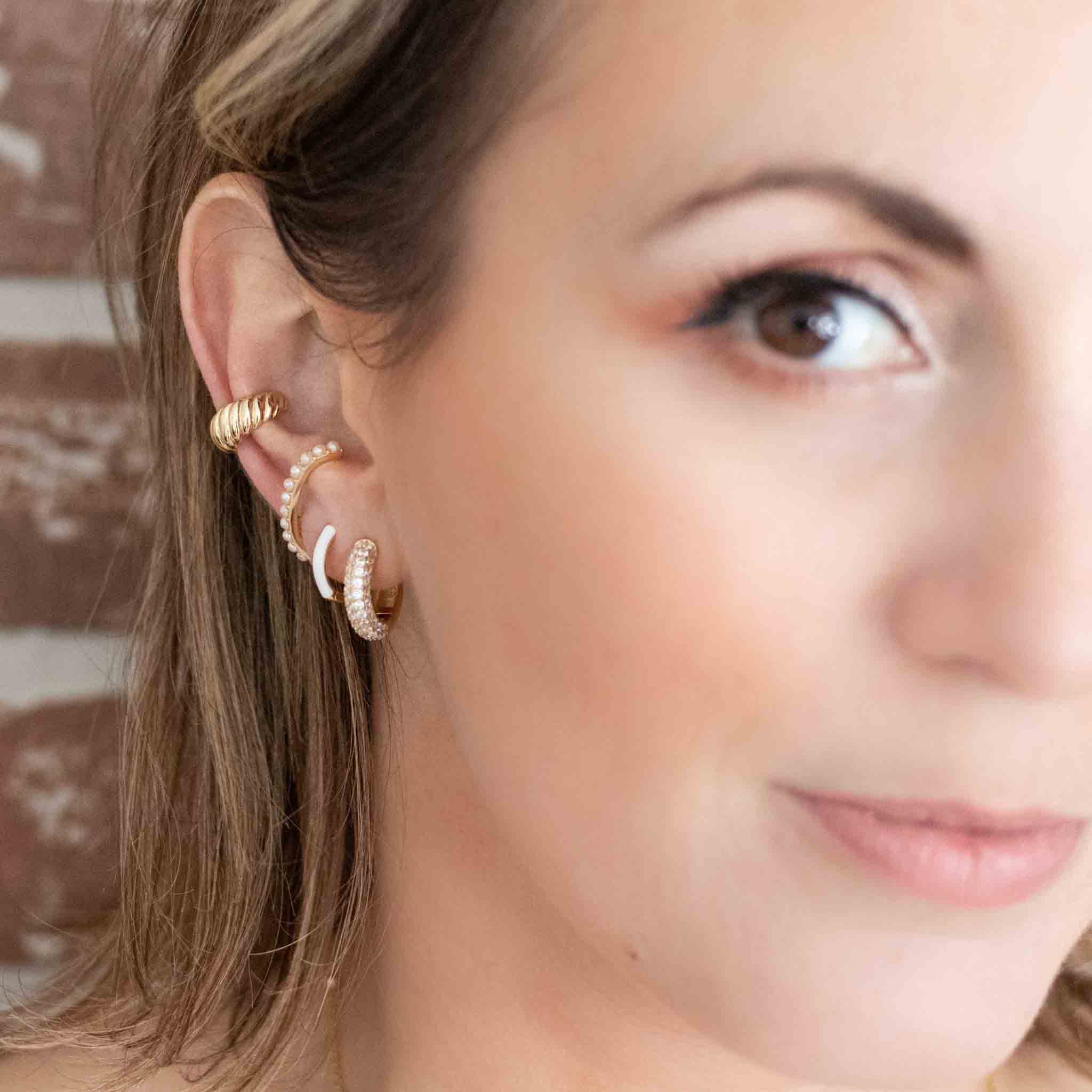 Croissant Dome Ear Cuff – The Curated Lobe