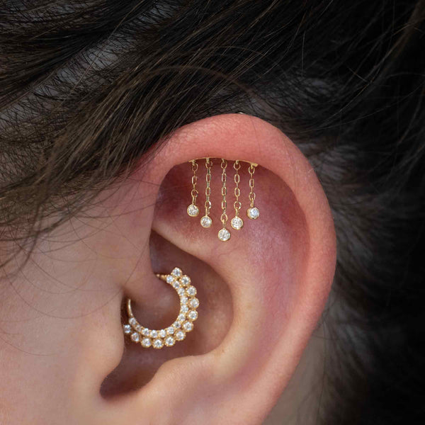 Floatung Helix Shop Floating Helix Jewelry | Hidden Helix Jewelry – The Curated Lobe